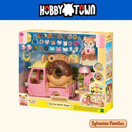 Sylvanian Families - Toy - Dip Dip Donuts Wagon