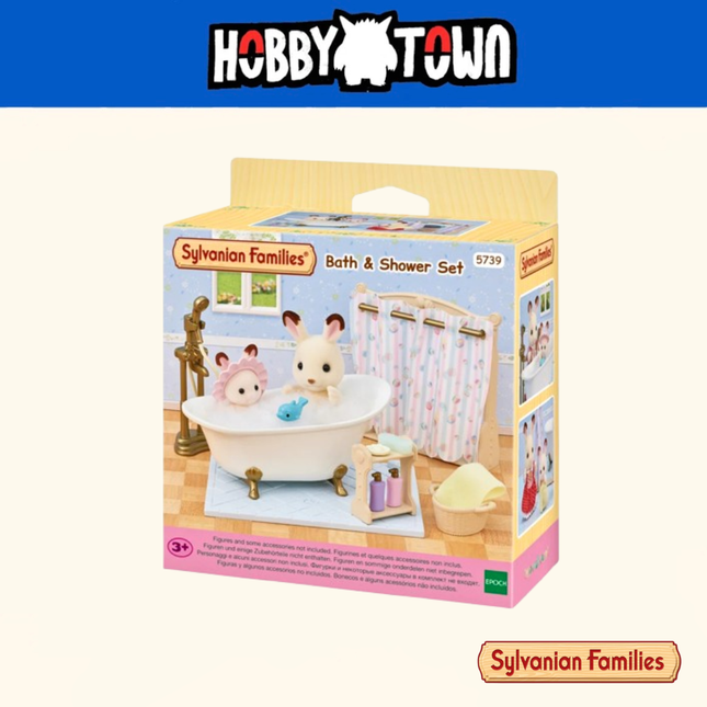 Sylvanian Families - Toy - Bath & Shower Set
