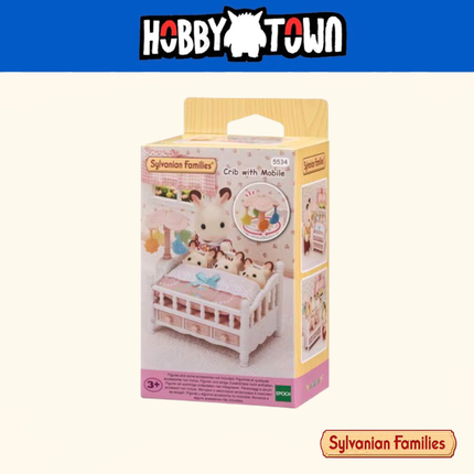 Sylvanian Families - Toy - Crib With Mobile