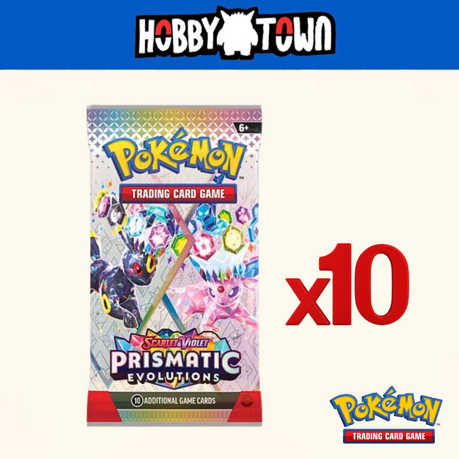 Pokémon - TCG - Prismatic Evolutions Booster Packs x10