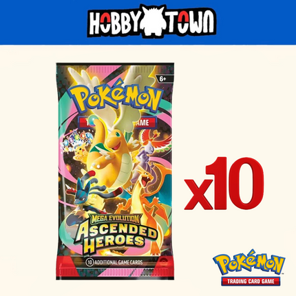 Pokémon - TCG - Ascended Heroes Booster Packs x10