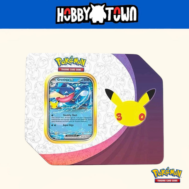 Pokémon - TCG - 30th Celebration ex Tin [Greninja ex] (Retail Version)