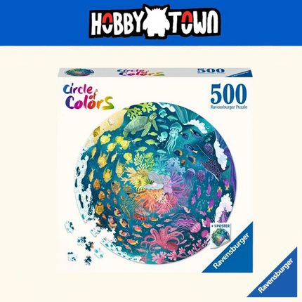 Ravensburger - Toy - Circle of Colors : Ocean [500 Pieces Jigsaw Puzzle]