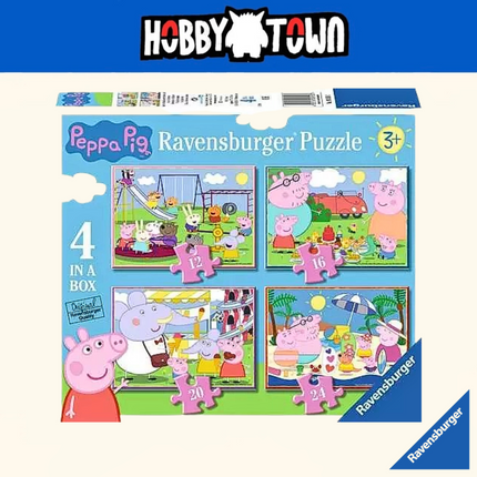 Ravensburger - Toy -  Peppa Pig : 12, 16, 20, 24 Pieces [Children’s Jigsaw Puzzle]