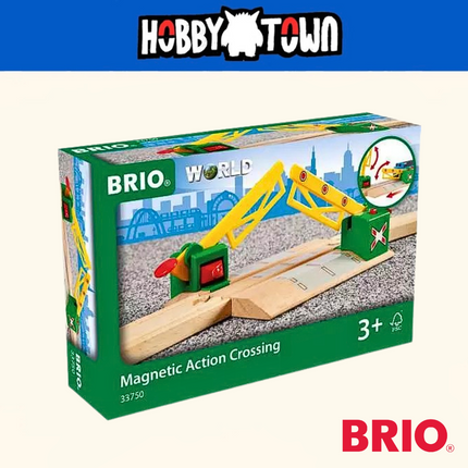 BRIO - Toy - BRIO World: Magnetic Action Crossing