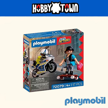 Playmobil - Toy - Motorcycle Chase
