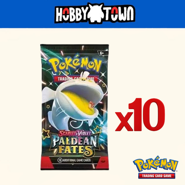 Pokémon - TCG - Paldean Fates Booster Packs x10