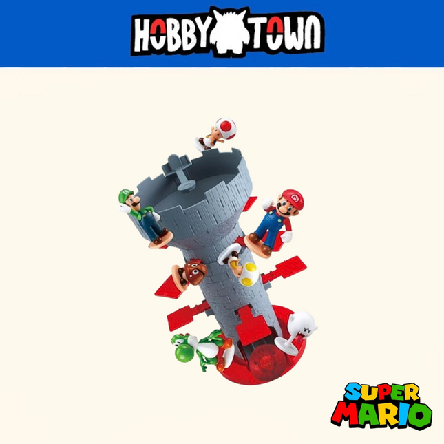 Super Mario - Toy -  Blow Up Shaky Tower