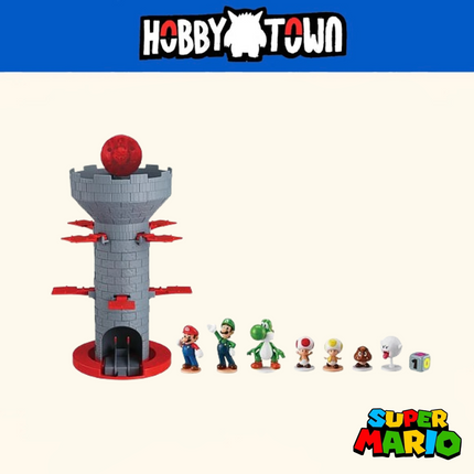 Super Mario - Toy -  Blow Up Shaky Tower