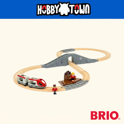 BRIO - Toy - BRIO World: Starter Travel Train Set