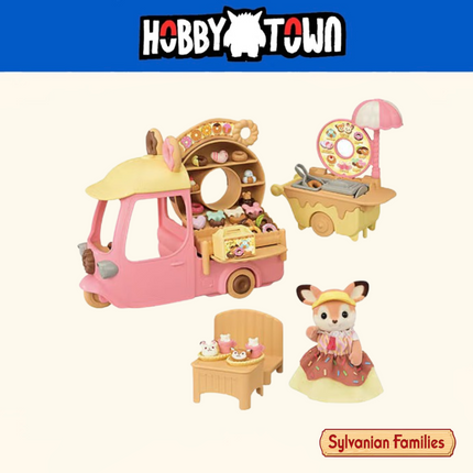 Sylvanian Families - Toy - Dip Dip Donuts Wagon
