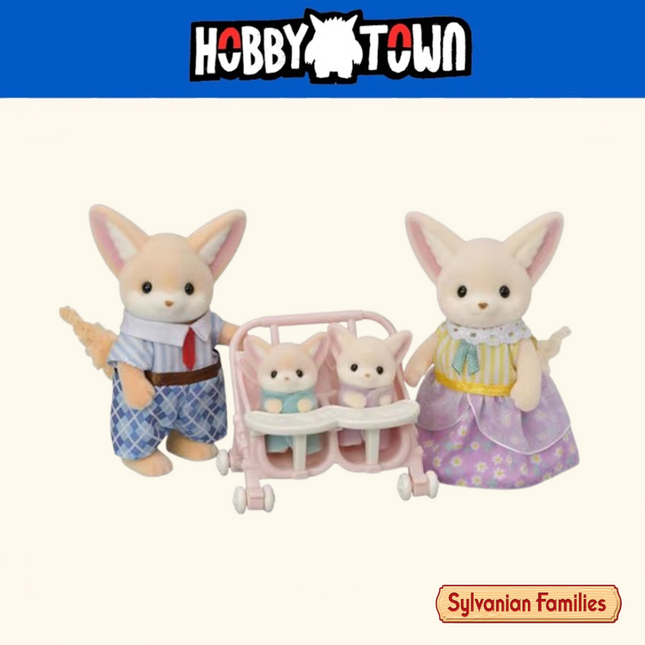 Sylvanian Families - Toy - Fennec Fox Family