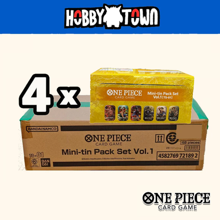 One Piece - TCG [6 Mini Tins] TS-01 Sealed Case [Japanese]