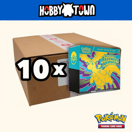 Pokémon - TCG - Ascended Heroes Elite Trainer Box Sealed Case