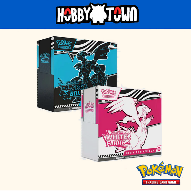 Pokémon - TCG - Black Bolt & White Flare Elite Trainer Box