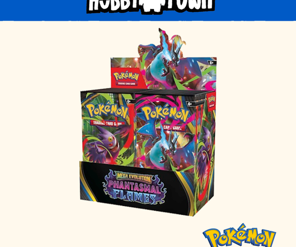 Pokémon - TCG - Phantasmal Flames Booster Box – Hobby Town