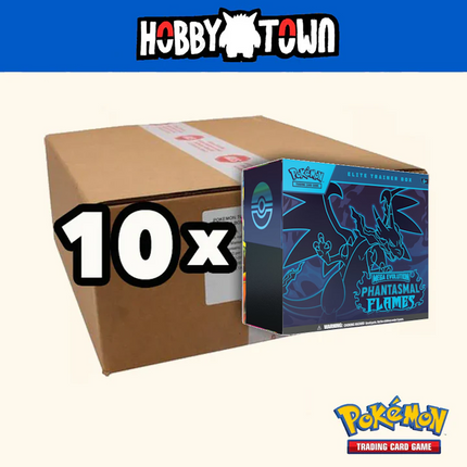 Pokémon - TCG - Phantasmal Flames Elite Trainer Box Sealed Case