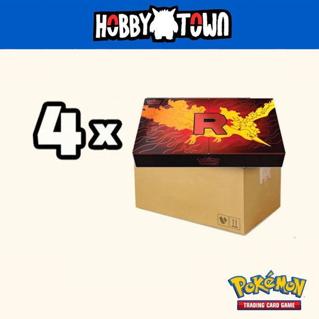 Pokémon - TCG - Team Rocket’s Moltres ex Ultra-Premium Collection Sealed Case