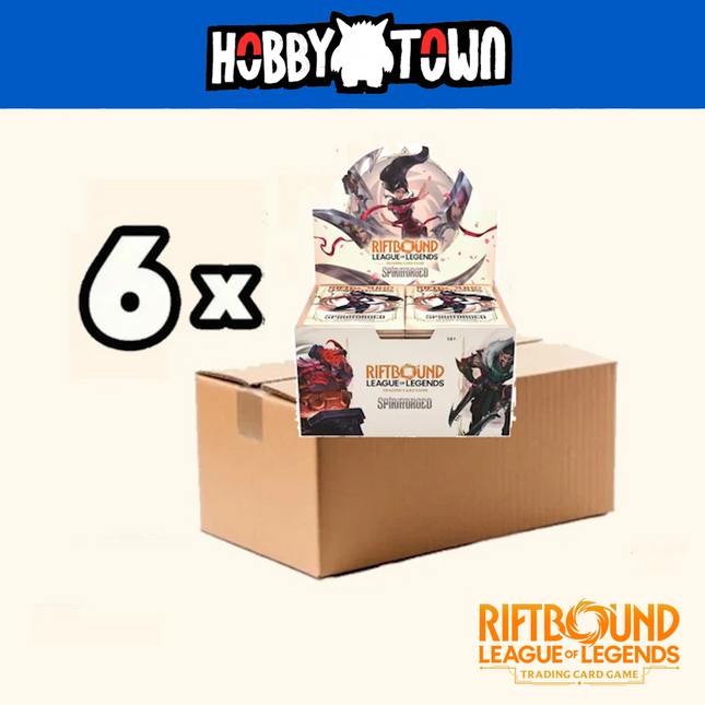 League of Legends - TCG - Riftbound Spiritforged Booster Box Sealed Case