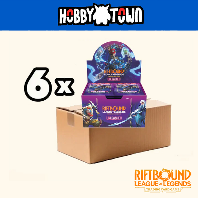 League of Legends - TCG - Riftbound Unleashed Booster Box Sealed Case